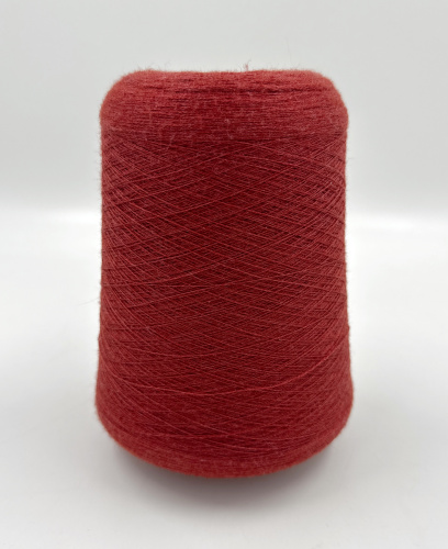 Пряжа New Diamond, Cashmere Yarn, меринос, шелк, цвет темно-красный
